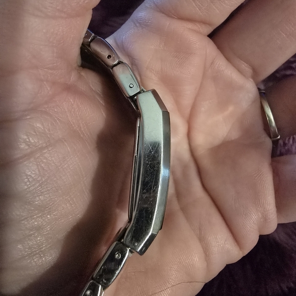 Fossil PR-5233 Women's Two Tone Quartz Watch Jeweled Acent - Picture 4 of 8